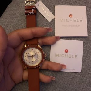 MICHELE WOMEN'S CAPE TOPAZ SPORT WATCH